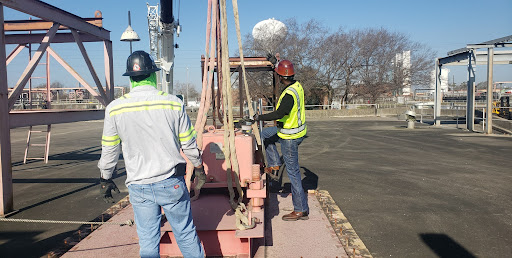 Vizion Crane & Industrial Support at 69th Street Wastewater Treatment Plant in Houston, Texas